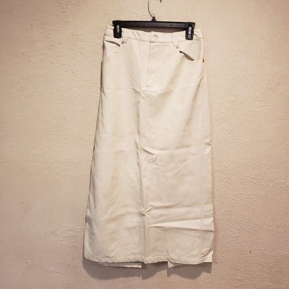 NWT $128 Free People Come As You Are Cord Maxi Skirt Beechwood Size Small - Picture 5 of 13